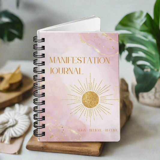 Manifestation Journal | Gratitude Notebook | Law of Attraction Affirmation Book