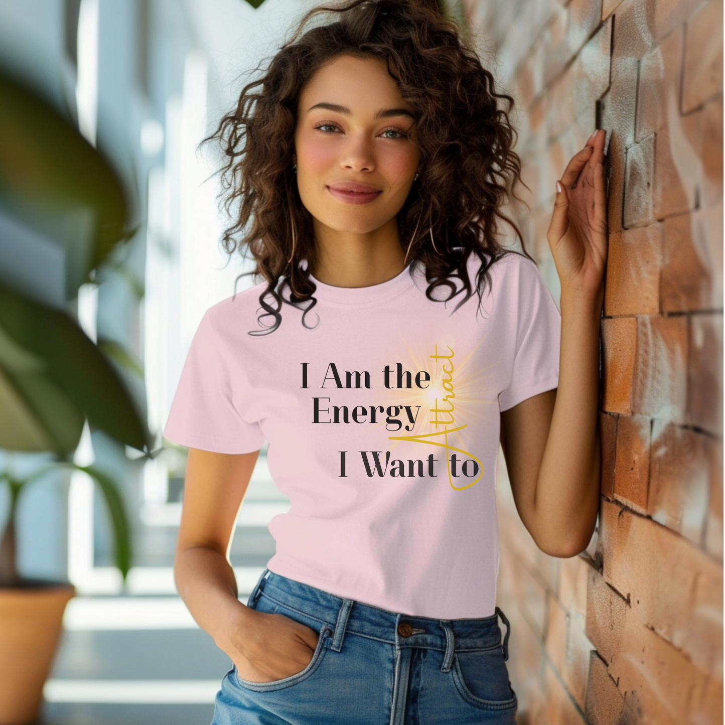 Manifestation T-shirt | Positive Affirmation Tee | Law of Attraction Spiritual Shirt