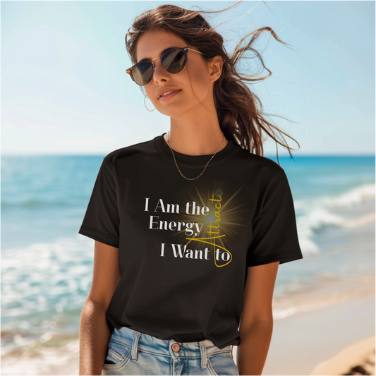 Manifestation T-shirt | Positive Affirmation Tee | Law of Attraction Spiritual Shirt