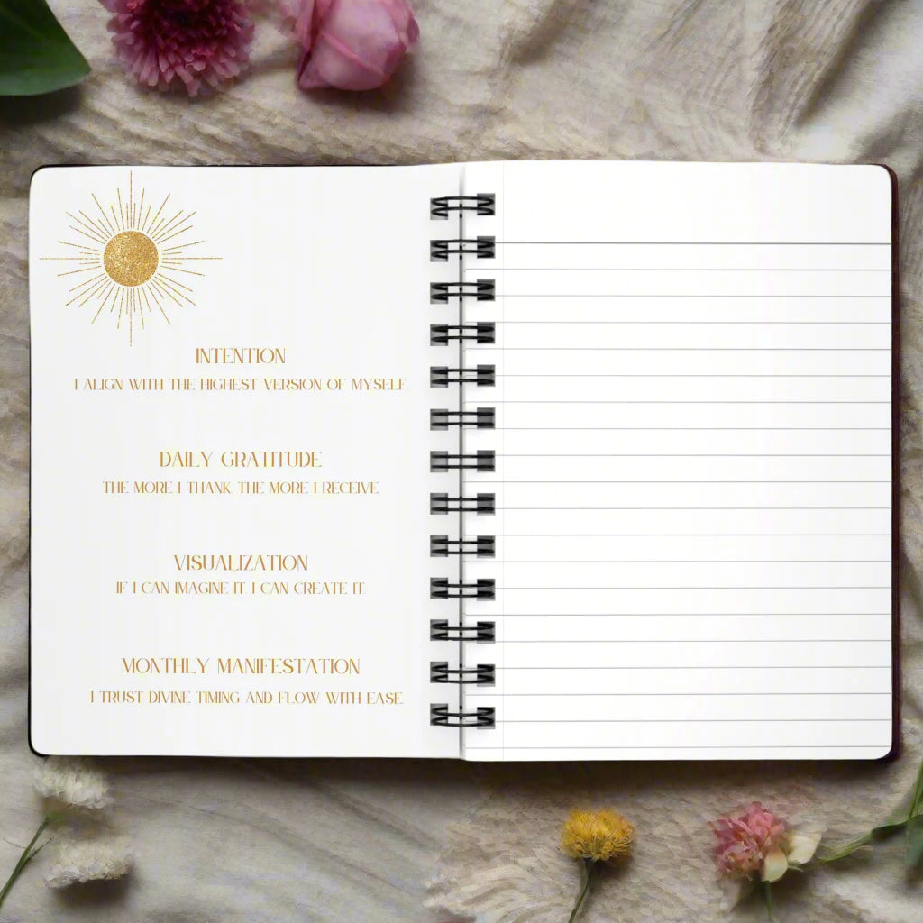 Manifestation Journal | Gratitude Notebook | Law of Attraction Affirmation Book